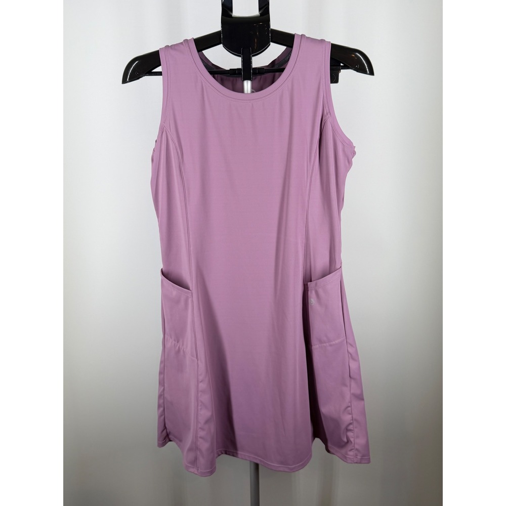 Baleaf Womens Purple Sleeveless Athleticβ Tennis Golf Dress Pockets Size M